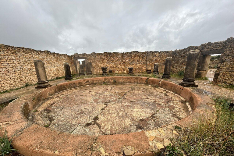From Fes: Volubilis,Moulay Idriss&Meknes Day Trip with Guide Medium Group:Meknes,Volubilis, Moulay Idriss Guide in Meknes