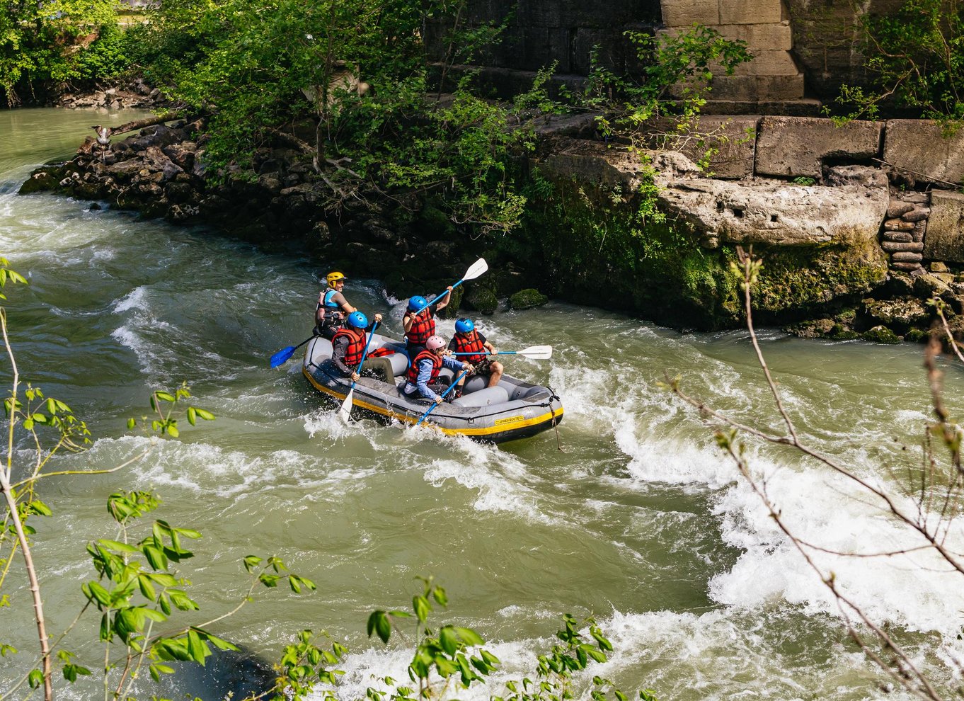 Rom: Urban Rafting-tur på Tiberfloden med romersk pizza