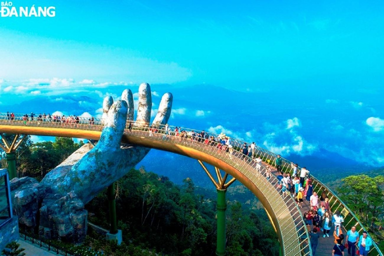 Superbe excursion au pont d'or et aux collines de BaNa depuis Da Nang/Hoi An