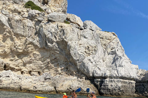 Kayaking at Traounou Caves