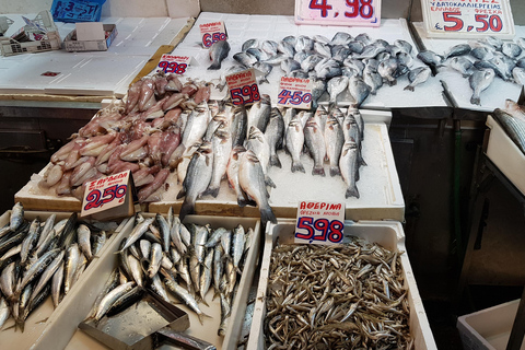 Athènes : Visite culinaire traditionnelle grecque dans des endroits cachés