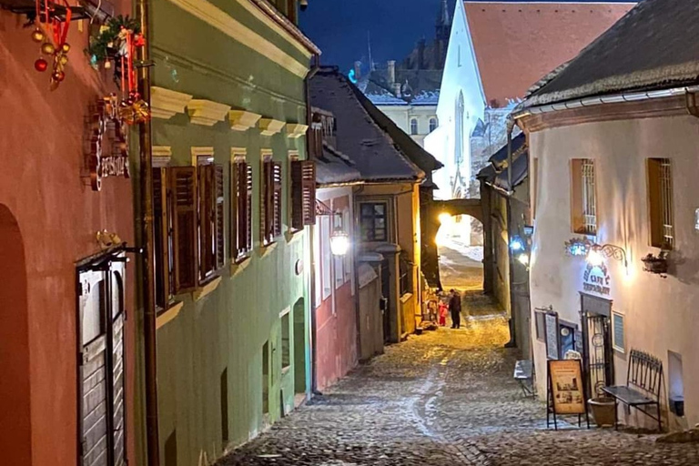 Visite privée de Sighisoara et Sibiu au départ de Brasov