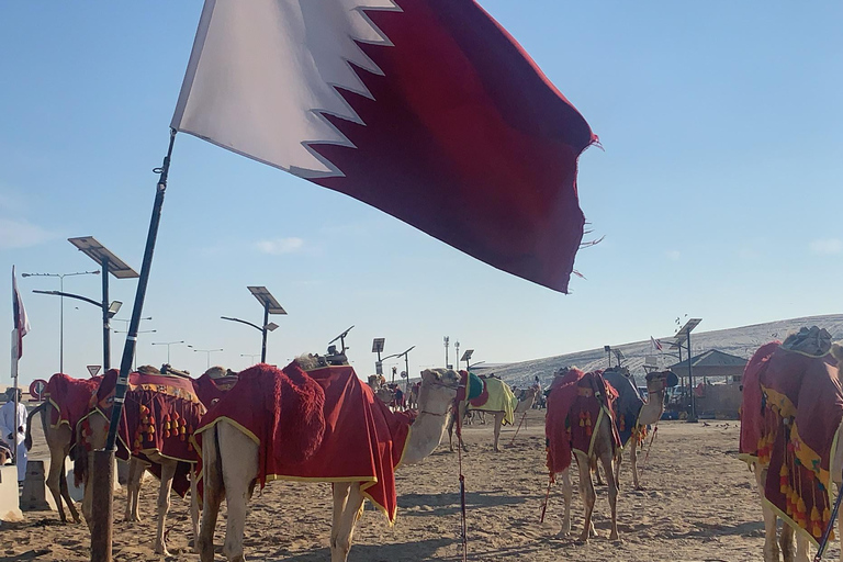 Doha: Safari | Wycieczka po morzu śródlądowym | Przejażdżka na wielbłądzie | SandboardingDoha: Safari | Przejażdżka na wielbłądzie | Sandboarding | Wycieczka po morzu ś