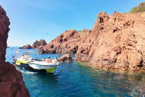 فريجوس: رحلة بحرية Esterel Calanques (قارب مريح) + محطة للسباحة