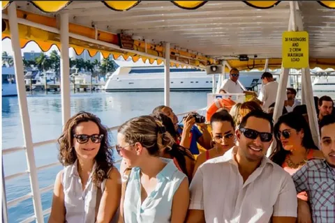Miami Sightseeing Cruise & City Tour plus water Shuttle