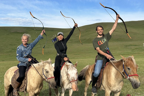 3 days Horse Archery lesson by epic MONGOL warriors