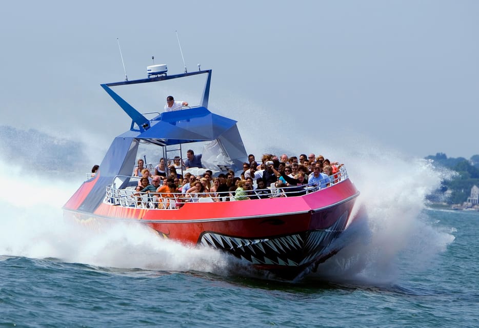 Boston: City Cruises Harbor Codzilla High Speed Thrill Boat image 2