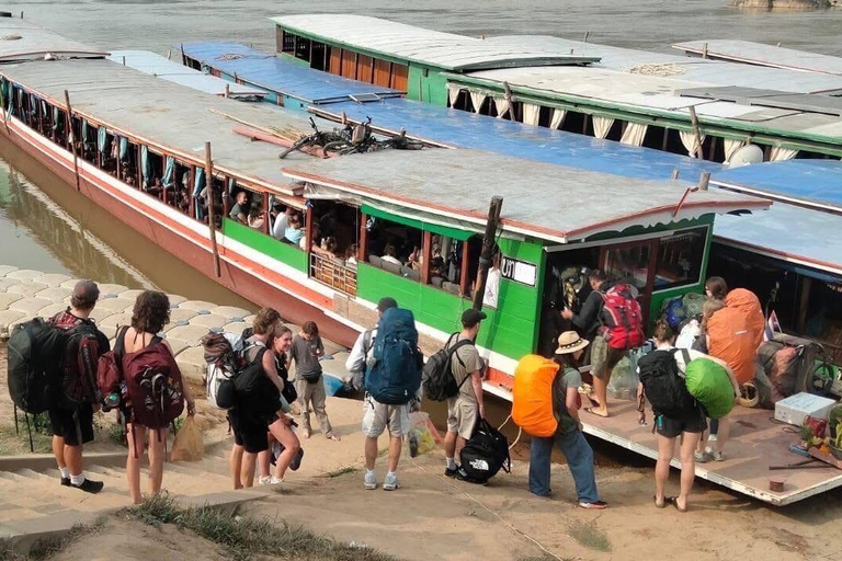 slow boat to Luang Prabang Laos