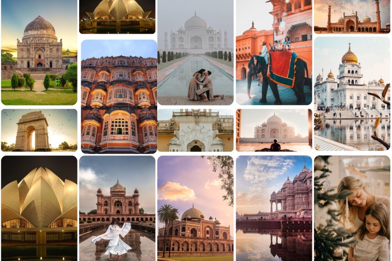 New Delhi-Agra-Jaipur All Manument Attraction Entry Tickets Himayun tomb, New Delhi skip the line entry tickets