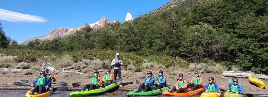 Kayak à El Chaltén, Río de las Vueltas