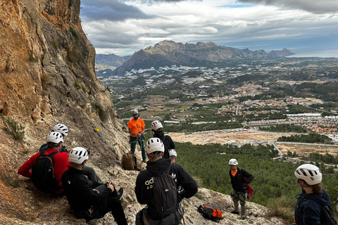 Benidorm: Klettersteig Ponoig, cerca de la Nucia