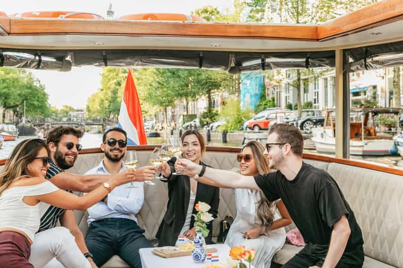 Amsterdam Classic Boat Cruise with Cheese & Wine Option GetYourGuide