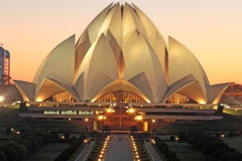 Delhi: Private Ganztagestour oder Halbtagestour durch Alt- und Neu-Delhi mit GuideAll-inclusive-Halbtagestour durch Neu-Delhi (4 Stunden)