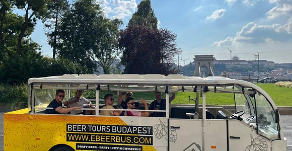 Budapest E-BeerBus Party City Tour – Unlimited Beer/Prosecco