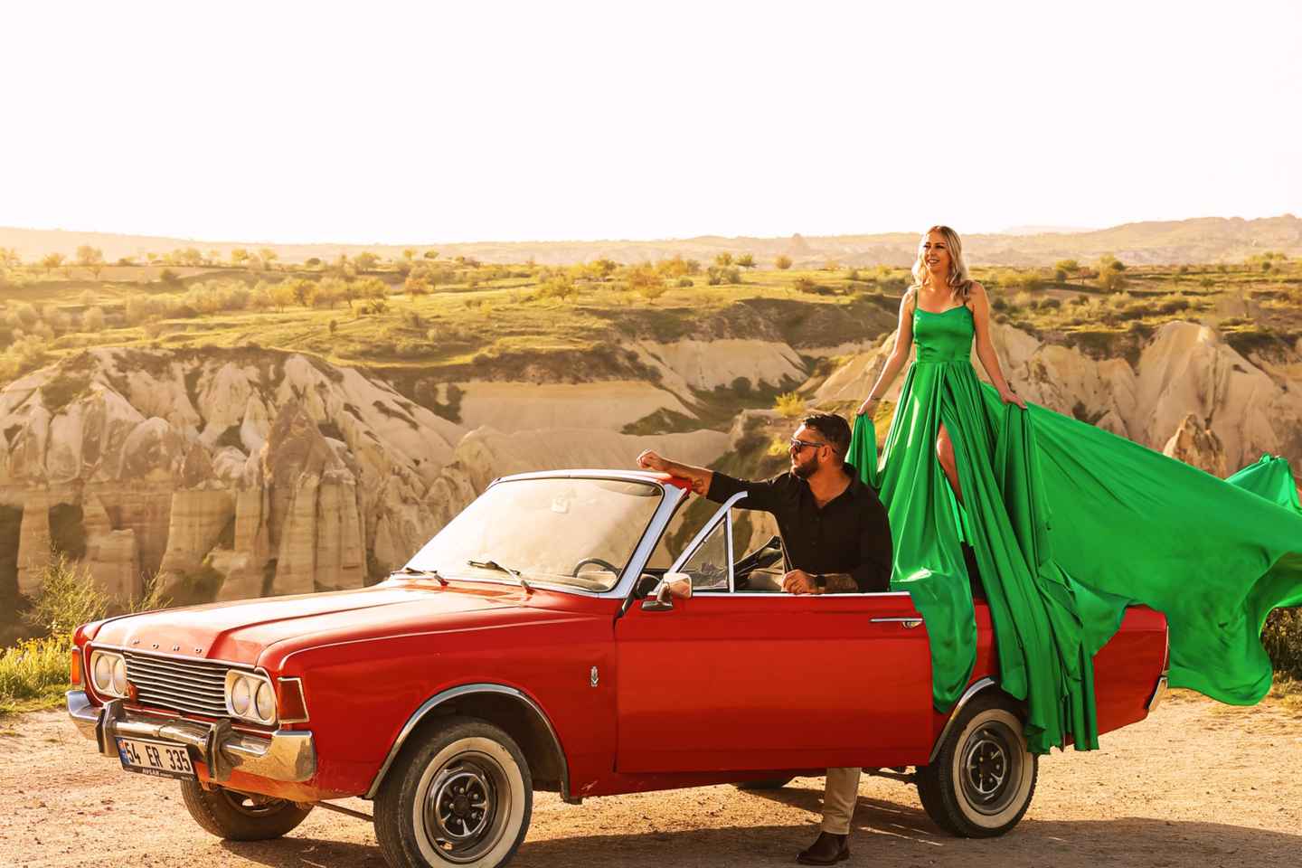 Cappadocia Photoshooting with Hot Air Balloons