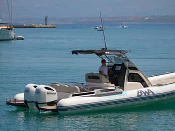 Castellammare del Golfo : excursion en zodiac et plongée avec tuba