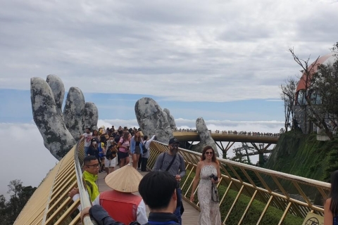 Golden Bridge with Guide, Lunch &Transfer From Tien Sa Port