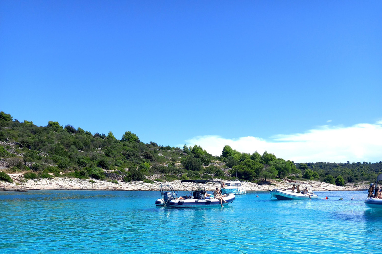 From Split or Trogir: Private speedboat tour to Blue Lagoon From Split or Trogir : To 3 Island Tour with Blue Lagoon