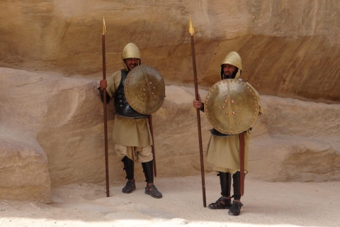 Desde el Mar Muerto : Excursión de un día a Petra y Wadi RumSólo transporte