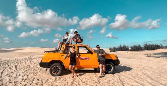 Day Tour: TaCu Mount - Muine Sand Dunes Jeep (Half/Full day)