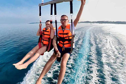 Boracay: Parasailing-äventyr med Insta 360-graders kamera