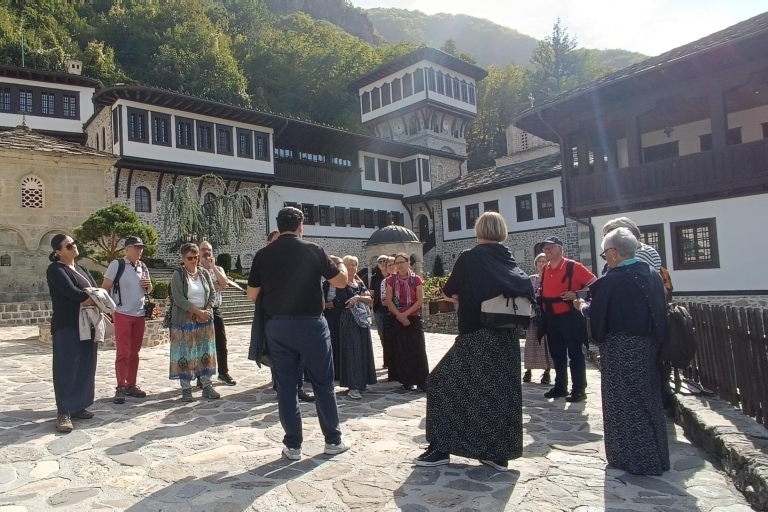 Monasterio de Mavrovo, Galicnik y Jovan Bigorski desde Skopje