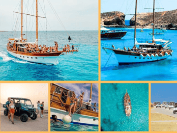 Malta: Blue Lagoon & Sea Caves Boat Trip & Gozo Buggy Tour