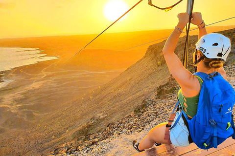 Zipline - Santa Maria, wyspa Sal, Wyspy Zielonego Przylądka