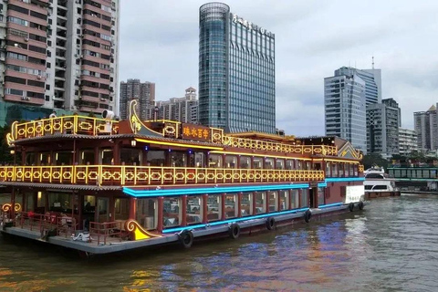 Guangzhou: Pearl River Cantonese Food Cruise with Pickup 10:30 AM Pickup for 11:30 AM Cruise