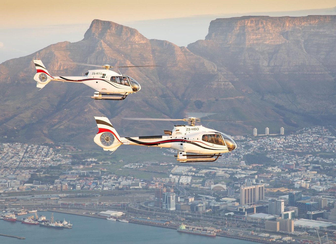 Cape Town: 12-minutters byrundvisning i helikopter