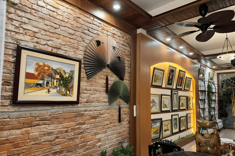 河内文化遗产：古宅刺绣工坊参加刺绣工坊（含午餐）