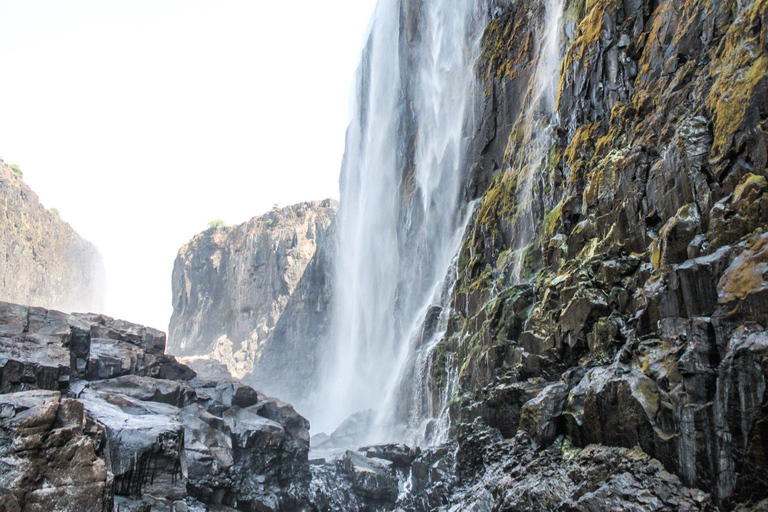 Livingstone: Victoria Falls Swim & Boat Tour with Pickup