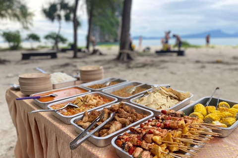 Krabi: 7 Islands Sunset Tour by Longtail Boat & BBQ Dinner