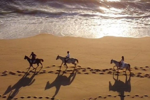 Melides: Ridning på Melides Beach