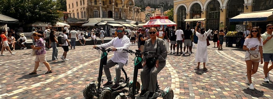 Visite de l'Athènes antique en quad électrique