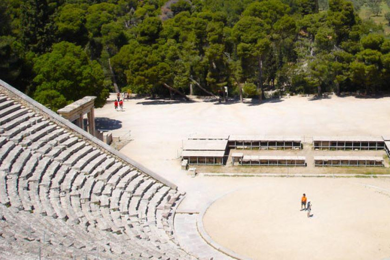 Vanuit Nafplio: Gedeelde tour van een halve dag Mycenae-Epidauros