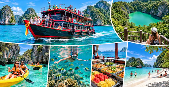 Koh Samui: Ang Thong Marine Park Big Boat & Kayak Tour