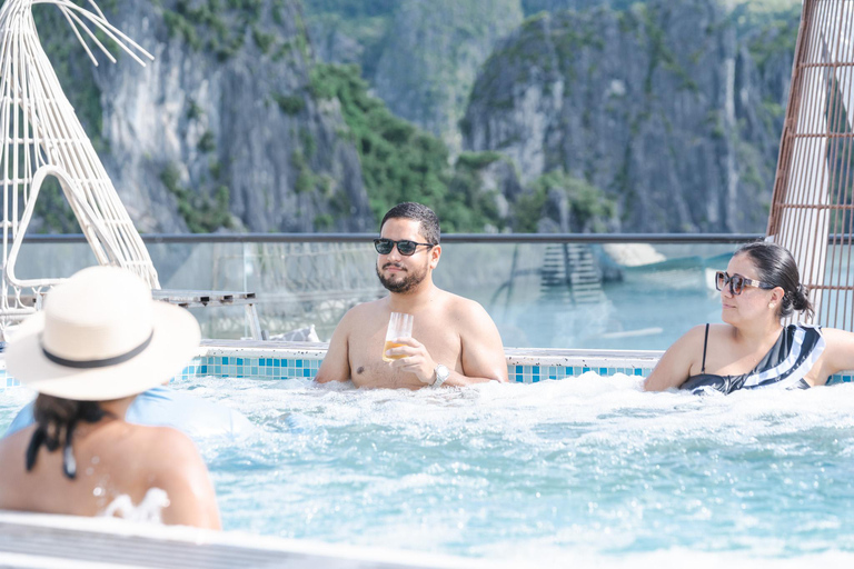 From Hanoi: Ultra-Premium 6-Star Ha Long Bay Cruise Day Trip Meet at Pier