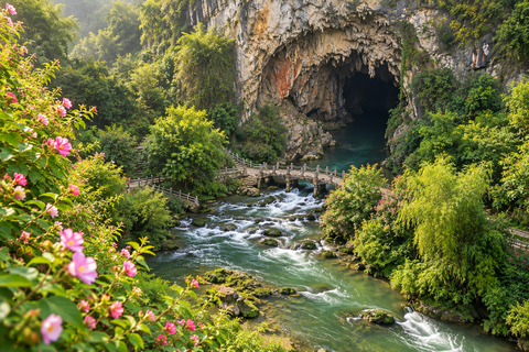 Guizhou: Dragon Palace Tickets & Underground Boat Ride Dragon Palace Cave , Boat Experience & Elevator