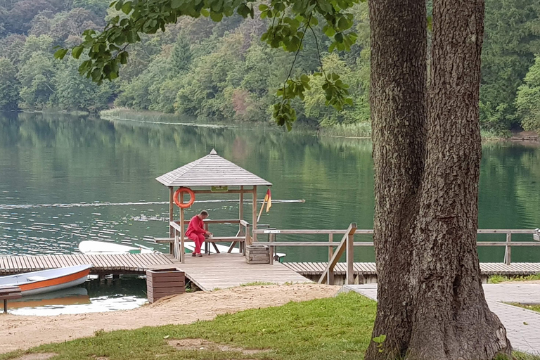 Vilnius: Verkiai Park & Green Lakes Self-guided Bike Tour