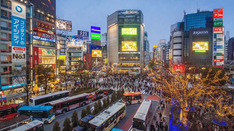 Tokio: klimat Shibuyi – piesza wycieczka