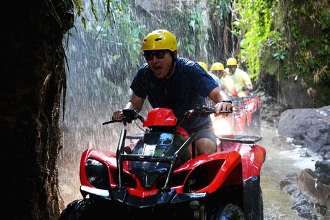 Ubud: Mud, Jungle & Tiger Cave ATV Ride with Lunch Single ATV Ride with Ala Carte Lunch
