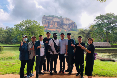 Tour privato di Sigiriya e Dambulla di un giorno interoTour partendo dalla zona di Negombo