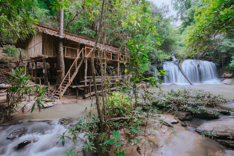 Chiang mai: Elephants Sanctuary, Waterfalls, Trekking 2 days, Sleep 1 night