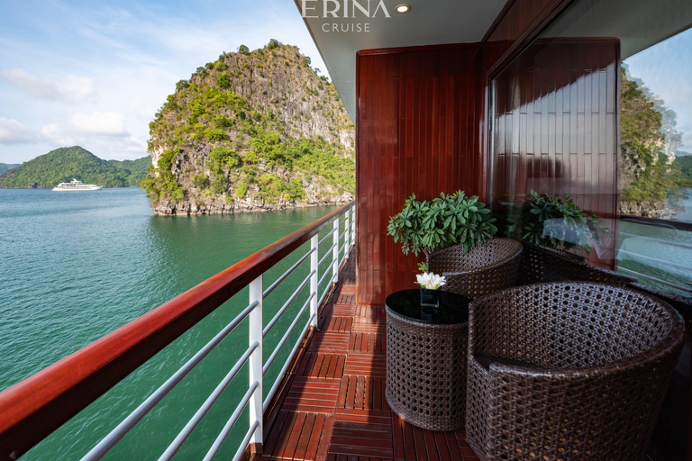 Vanuit Ninh Binh: Luxe Erina Lan Ha Bay Cruise 2-3 Dagen ReisErina 3 Dagen 2 Nacht