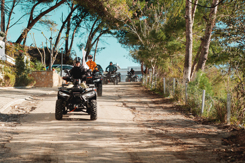 Durres: Passeio de quadriciclo ATV guiado por Kallmi com capacete