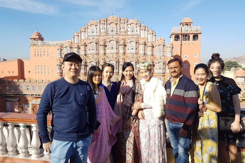 Jaipur : Full Day Sharing Group Guided Sightseeing Tour Tour by Car & Driver with Guide