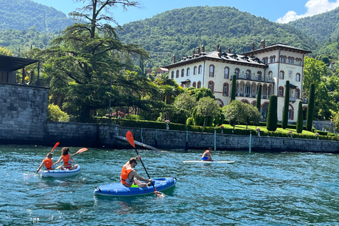 Bellagio Lake Como: Kayak Rental 1-Hour Double Kayak Rental