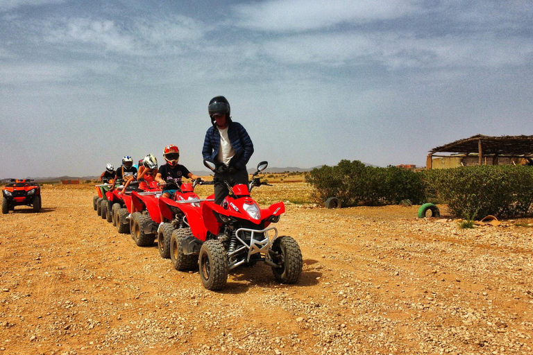 Aventure en quad dans la palmeraie