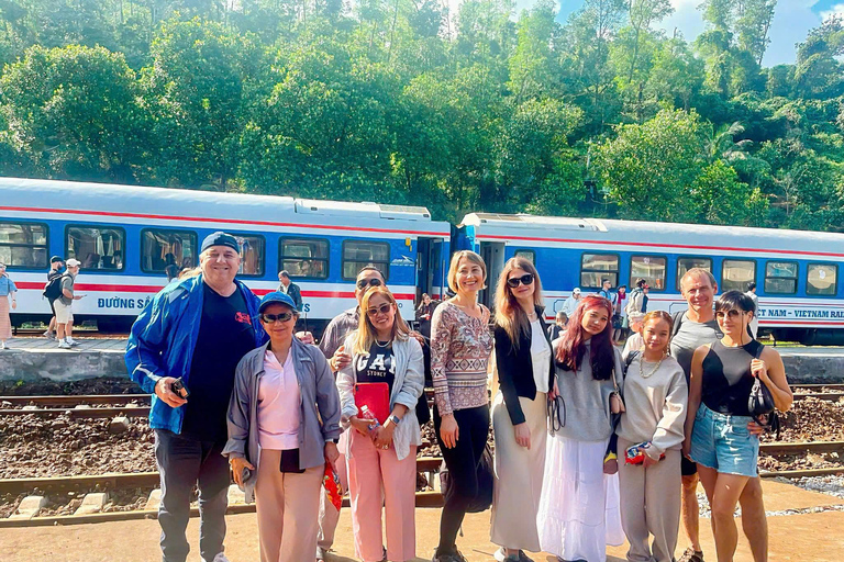 Da Nang: Hai Van Pass to Lang Co & Lap An by Heritage Train